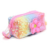 SS25 Billieblush Multicoloured Flower Sequin Logo Case