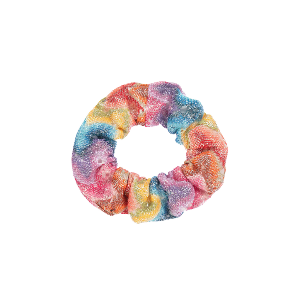 SS25 Missoni Multicoloured Zig Zag Scrunchie