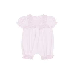 SS25 Deolinda Pink & White Stripe Bows Romper