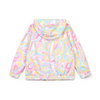 SS25 Bonini FUTURE Multicoloured Swirl Print Hooded Jacket