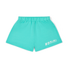 SS25 Bonini ASPIRE Mint & White Logo Sweat Shorts