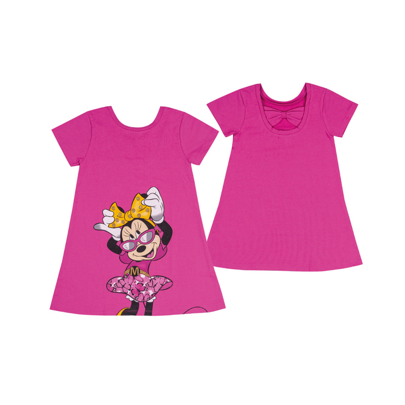 SS25 EMC Disney Pink Minnie Mouse Bow Dress