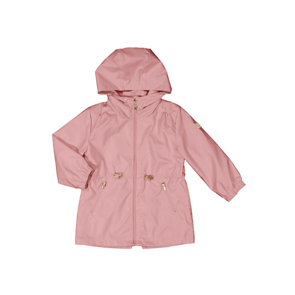 SS25 Mayoral Pink Hooded Windbreaker Jacket