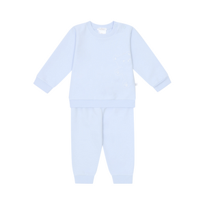 SS25 Deolinda Blue & White Teddy Stitch Tracksuit