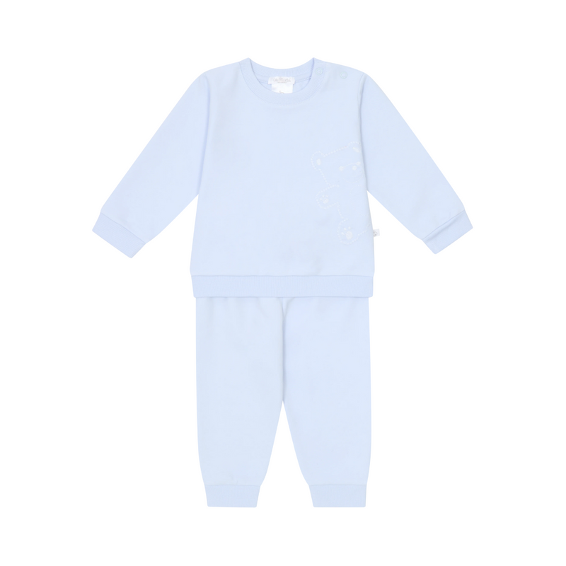 SS25 Deolinda Blue & White Teddy Stitch Tracksuit