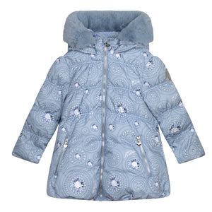 AW24 ADee POLLY Iced Blue Diamond Print Jacket