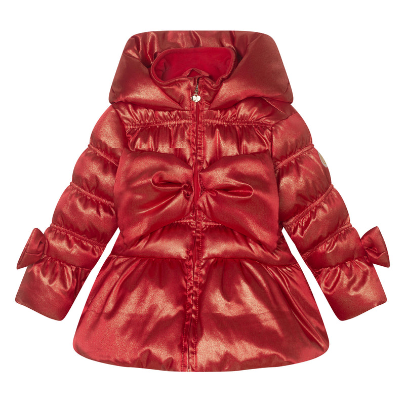 AW24 ADee RIHANON Red Glitter Bow Jacket