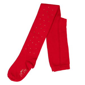 AW24 ADee RHEA Red Diamanté Tights