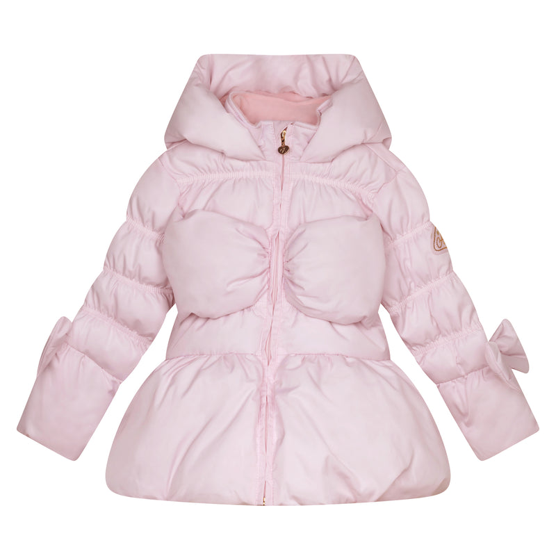 AW24 ADee RIHANON Baby Pink Bow Hooded Jacket