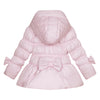 AW24 ADee RIHANON Baby Pink Bow Hooded Jacket