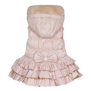 AW24 ADee STORMI Beige Faux Fur Teddy Print Gilet