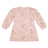 AW24 ADee SAGE Baby Pink Teddy Print Sweat Dress