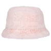 AW24 ADee SYLVIA Baby Pink Faux Fur Bucket Hat