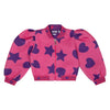 AW24 ADee TIA Hot Pink Hearts & Stars Print Bomber Jacket