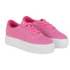 AW24 ADee PATTY Hot Pink Platform Trainers