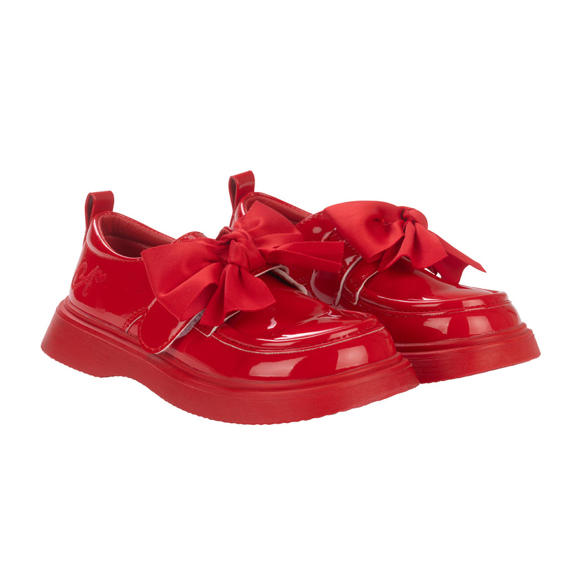 AW24 ADee MARY BOW Red Bow Shoes