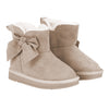 AW24 ADee BOWTIFUL Beige Bow Boots