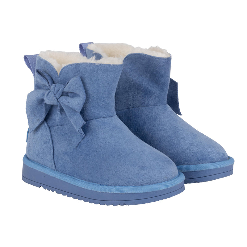 AW24 ADee BOWTIFUL Iced Blue Bow Boots