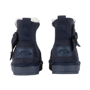 AW24 ADee BOWTIFUL Navy Blue Bow Boots