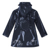 AW24 ADee BLAIR Back To School Navy Blue Hearts Raincoat