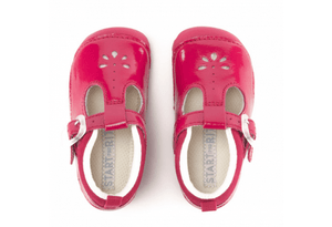 Start-Rite BABY BUBBLE Ruby Red Patent Pre-Walker Shoes