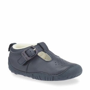 Start-Rite BABY JACK Navy Leather Shoes